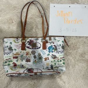 Disney Pixar Maps Tote Dooney & Bourke